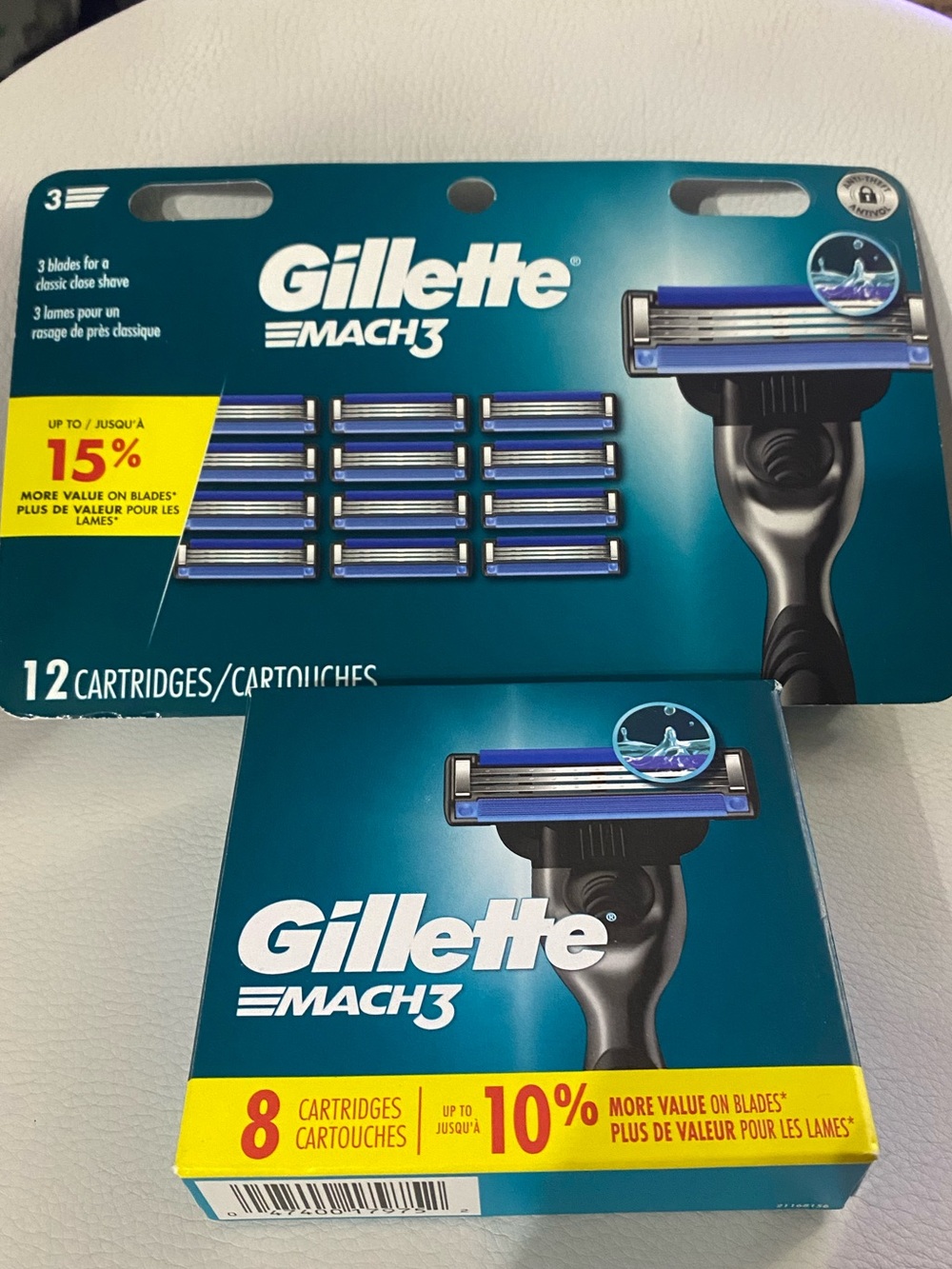Gillette Mach3 Razor Blade Cartridges